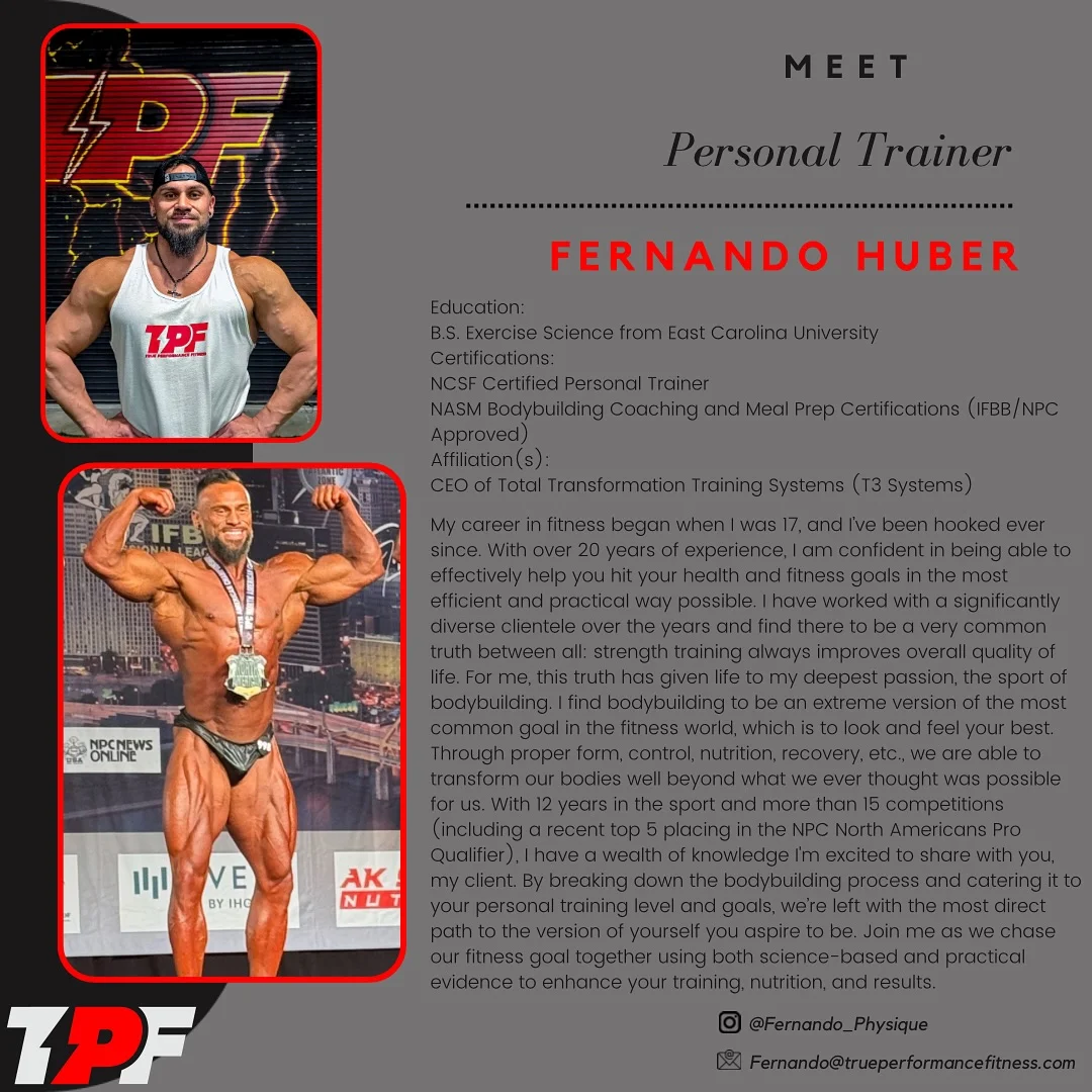 Fernando Huber, Personal Trainer