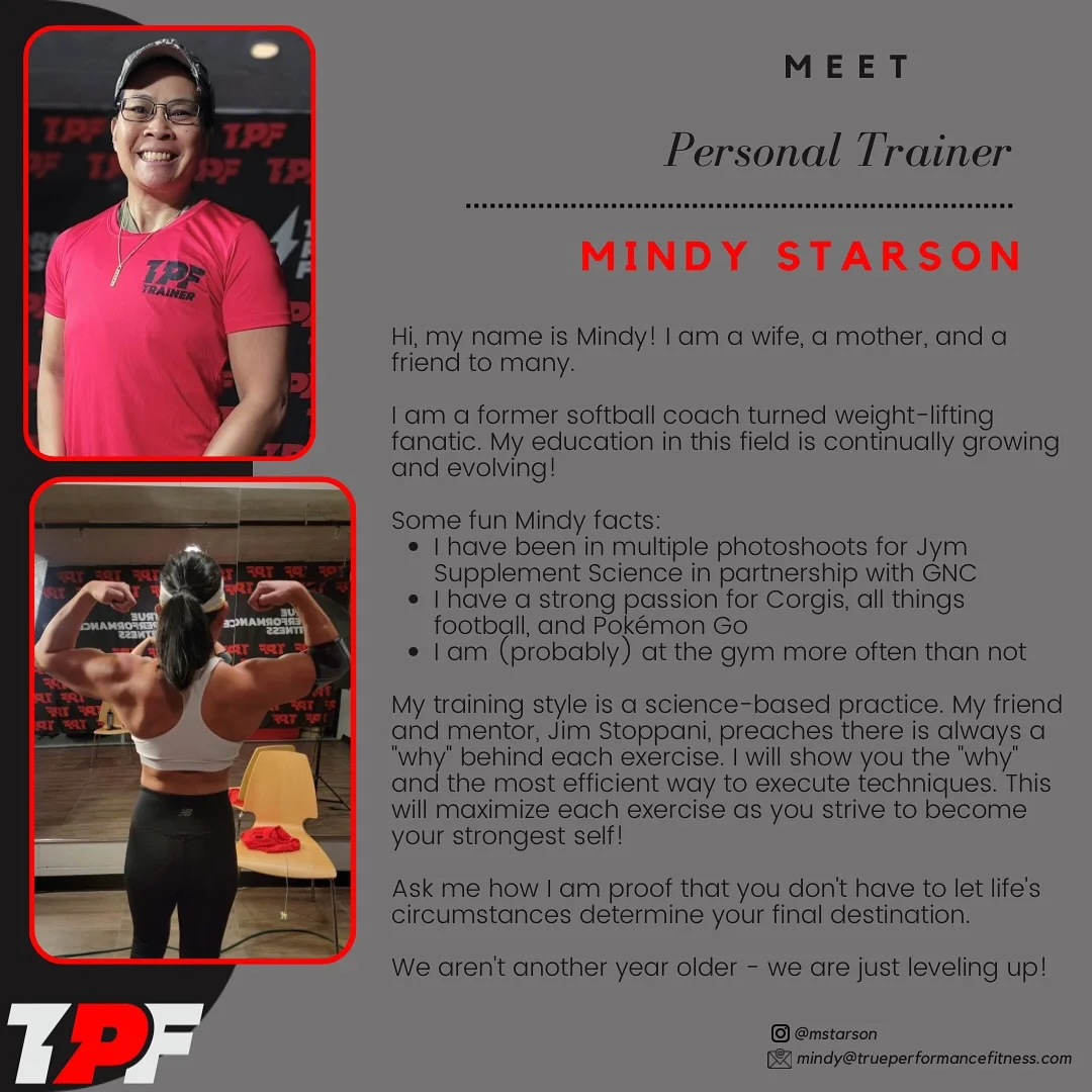 Mindy Starson, Personal Trainer