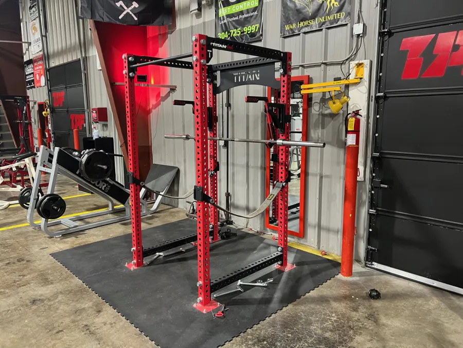 Gym equipment at True Performance Fitness